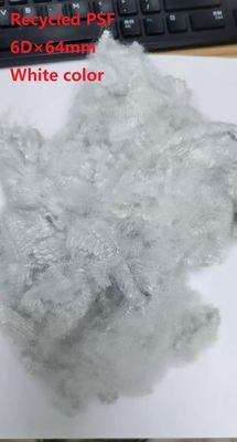 良い価格 6D×64mm ポリエステル ステープルファイバー 非織物 敷き布団 ポリエステル ステープルファイバー 非シリコン化パターン オンライン