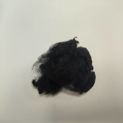 良い価格 耐火性ポリプロピレン繊維 76mm 黒色ポリプロピレンステープ繊維 オンライン