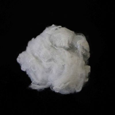 良い価格 固体 リサイクルポリエステル ステープルファイバー マトリックス 安定性 PSF オフ 白 51mm オンライン