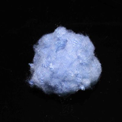 良い価格 高級再生された合成ポリエステル繊維 51mm 天の青色 オンライン
