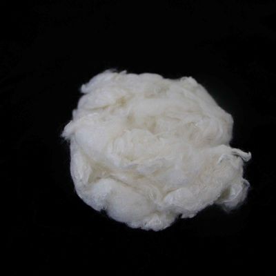 良い価格 白い炎を阻害する粘着性ステープル繊維 64mm 非織物用 オンライン