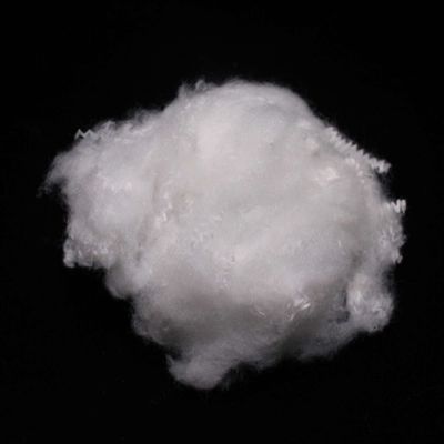 良い価格 カスタマイズされた色 耐火性繊維 64mm ポリエステル ステープル繊維 詰め物 オンライン