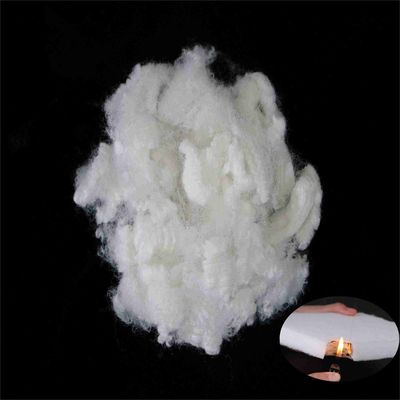 良い価格 純ポリエステル ステープルファイバー 無毒 耐火性 繊維 7D 敷き布団用 オンライン