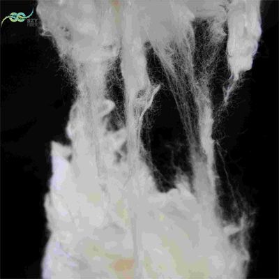 高長さ 60mm 耐火性ポリエステル繊維 白い非織布用