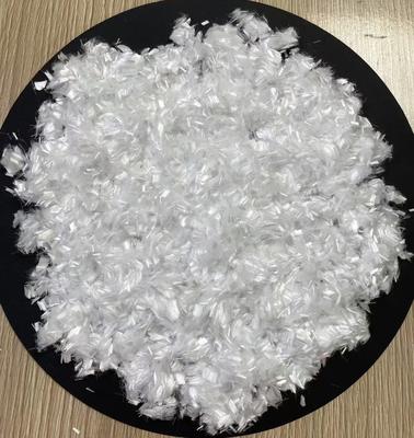 良い価格 Polypropylene Polyethylene Concrete Fiber 4.5mm White オンライン