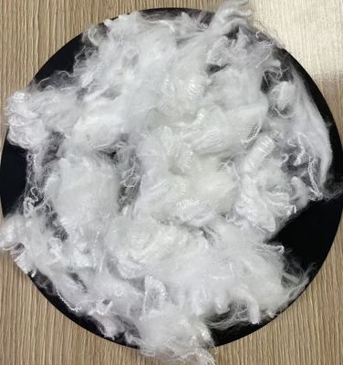 良い価格 エアジェット紡績用バージンポリエステルステープルファイバー 1.33dtex 38mm 白 オンライン