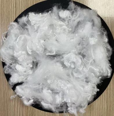良い価格 Virgin Polyester Staple Fiber 1.56dtex 51mm White High Durability オンライン