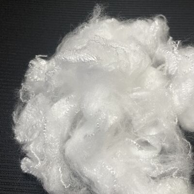 良い価格 白色ポリプロピレン短繊維 2D×51mm 軽量・高耐久性フィルター・詰め物用 オンライン