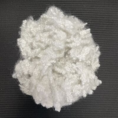 7D*64MM 低アレルギー性空洞ステープル繊維,ソファのクッションを埋め込むための非?? 光性安全な繊維